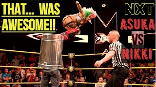 NXT: Epic Last Woman Standing Match!! Asuka vs Nikki Cross