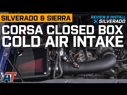 2014-2018 Silverado Corsa Closed Box Cold Air Intake with DryTech 3D Dry Filter Review & Install