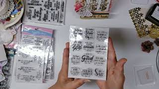 Scripture stamp haul