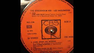 Lee Hazlewood - Fire and Rain (Live in Stockholm 1974)