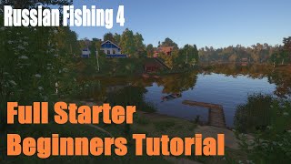 Russian Fishing 4, Full Starter Beginners Tutorial screenshot 4