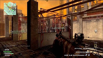 ROCKIN THE AC130 ON HARDHAT / MW3