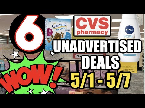 🚨 CVS UNADVERTISED DEALS (5/1 – 5/7) | NEW FREEBIE UPDATE & MORE!