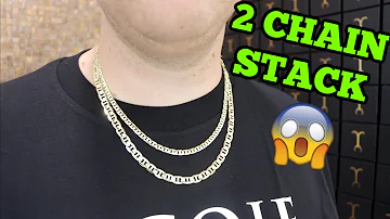 How to STACK Link chains for the best LOOK!