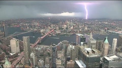 Strong Thunderstorms Batter Tri-State Area
