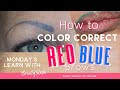 How to correct and cover RED and BLUE BROWS❓ Watch and learn with me now! 😉