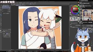 【お絵描き】朝活お絵描き：ろしゃ絵描く【2時間くらい】