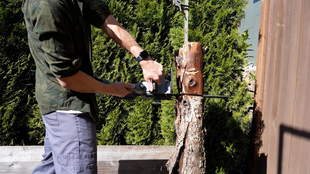 新品未開封 BLAHRMY CHAINSAW 12inch Amazon.com : 12-Inch Electric Chainsaw with 2 Battery Pack