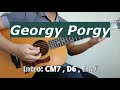 Georgy Porgy by Toto (GUITAR LESSON)