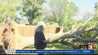 Powerful storm aftermath leaves people of Burkburnett cleaning up, some still without power