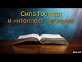 "Сила Господа и интеллект человека". М. В. Алексеев. МСЦ ЕХБ.