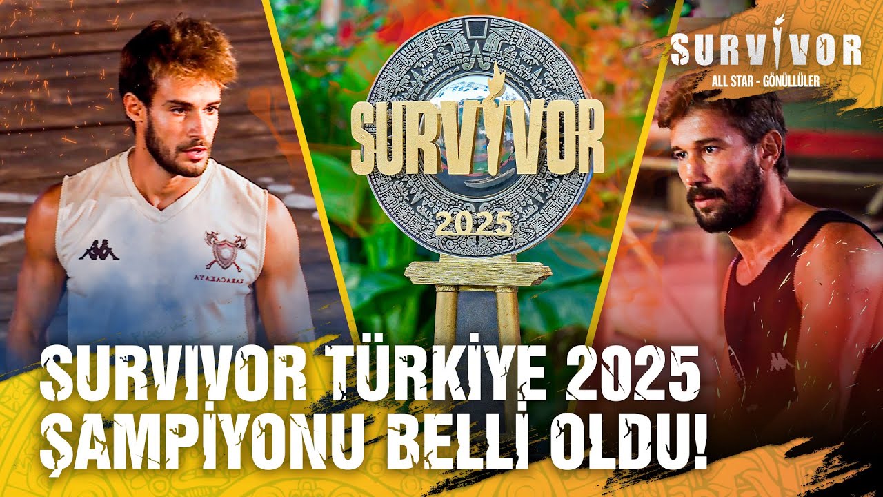 Survivor Türkiye 2025 Şampiyonu Belli Oldu | Survivor 2025 BÜYÜK FİNAL 13.06.2025