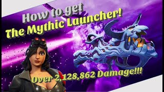 The Mythic Launcher is the BEST! Weapon Review (Fortnite STW)