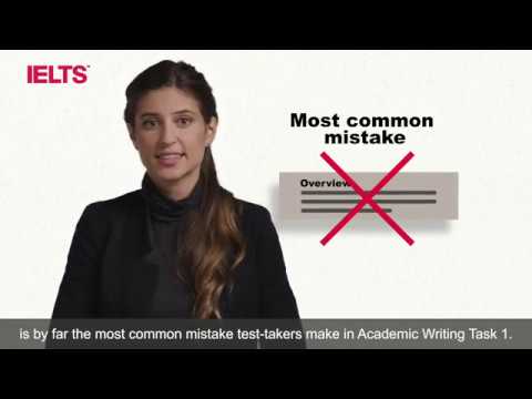 Tips on how to improve your IELTS writing performance - task 1