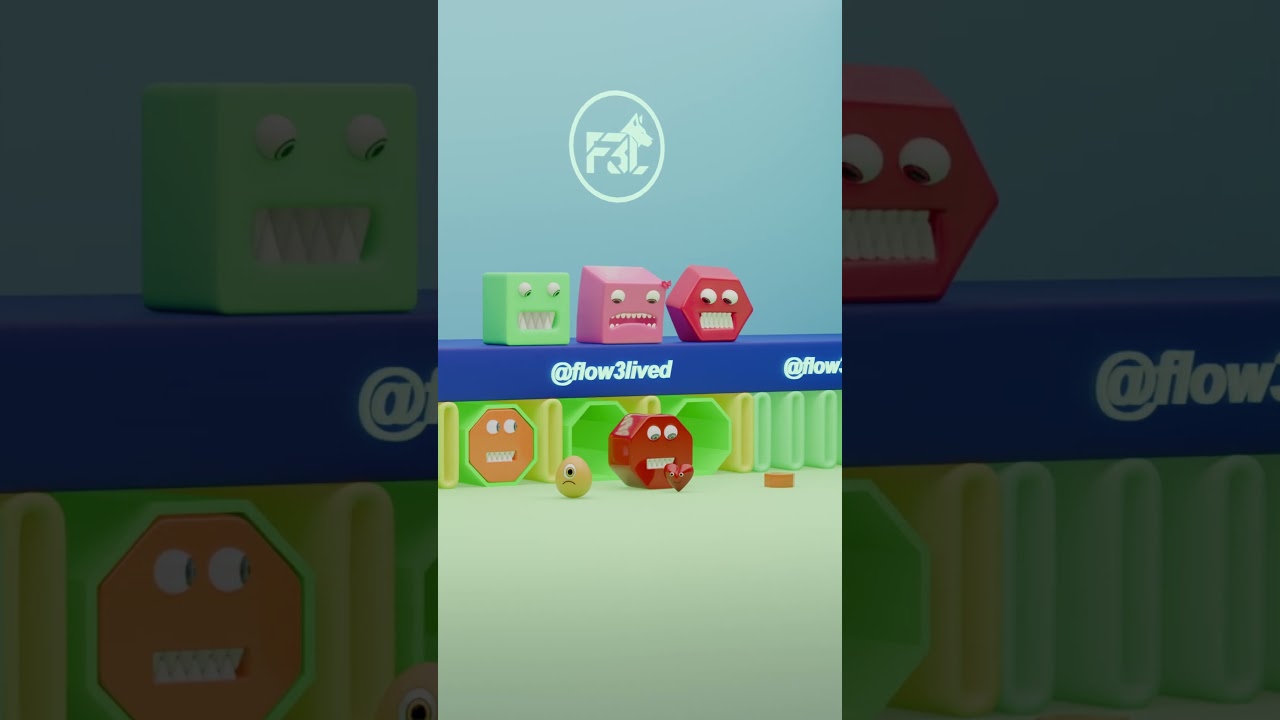 𝗢𝗰𝘁𝗮𝗴𝗼𝗻 𝗠𝗼𝗻𝘀𝘁𝗲𝗿𝘀 𝗙𝗮𝗹𝗹 𝗳𝗼𝗿 𝘁𝗵𝗲 𝗧𝗿𝗮𝗽 😱 | 𝗚𝗲𝗼𝗺𝗲𝘁𝗿𝘆 𝗔𝗻𝗶𝗺𝗮𝘁𝗶𝗼𝗻