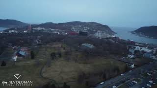Bannerman Park St. Johns Newfoundland and Labrador Drone