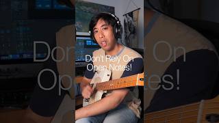 نحوه استفاده از نت های باز با قصد #mathrock #midwestemo #Gitarlessing #Songwriting #Gitar