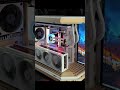 HYTE AERO summer-theme build… #pcbuild #gaming #youtubeshorts #summer #clean