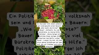 Besuch vom Minister: Schädlinge im Bundestag? 🚜🌾 #landwirtschaft #politik #witz