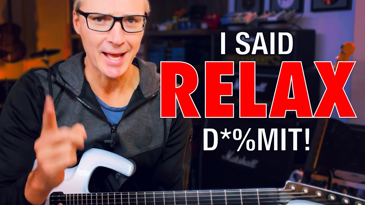 Tension is Killing Your Playing (How to Fix It NOW)