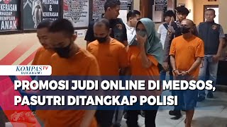 Promosi Judi Online Di Medsos, Pasutri Ditangkap Polisi