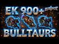 BULLTAUR EK 900+ 9KK XP/RAW + 3KK PROFIT RUBINOT!