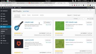 WordPress LinkedIn Login Installation Instructions