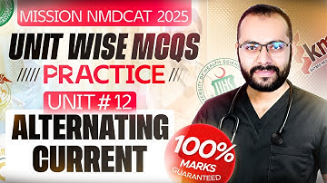 Alternating Current | Chapterwise MCQs Practice | MDCAT 2025 Physics | PMDC Syllabus