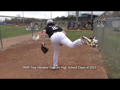 RHP Trey Olivares Yoakum High School Class of 2023