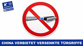 Electrically extending, recessed door handles will be banned in China from 2027 | ExitTV News