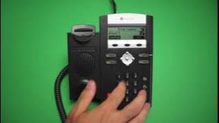 Polycom IP331 - Placing a Call