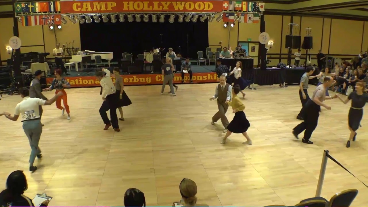 Camp Hollywood 2018 - Open Lindy Prelims