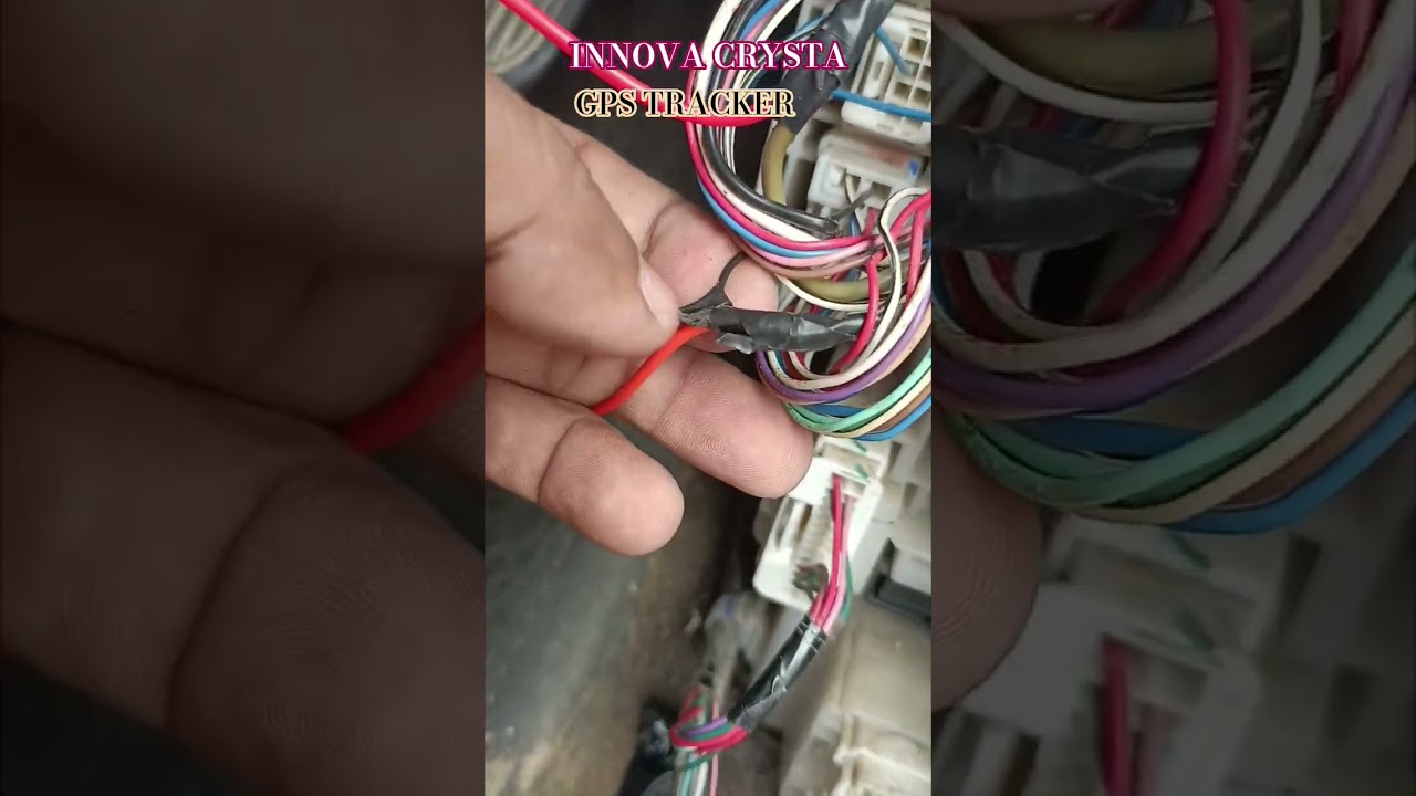 INNOVA CRYSTA PUSH START GPS INSTALLATION  