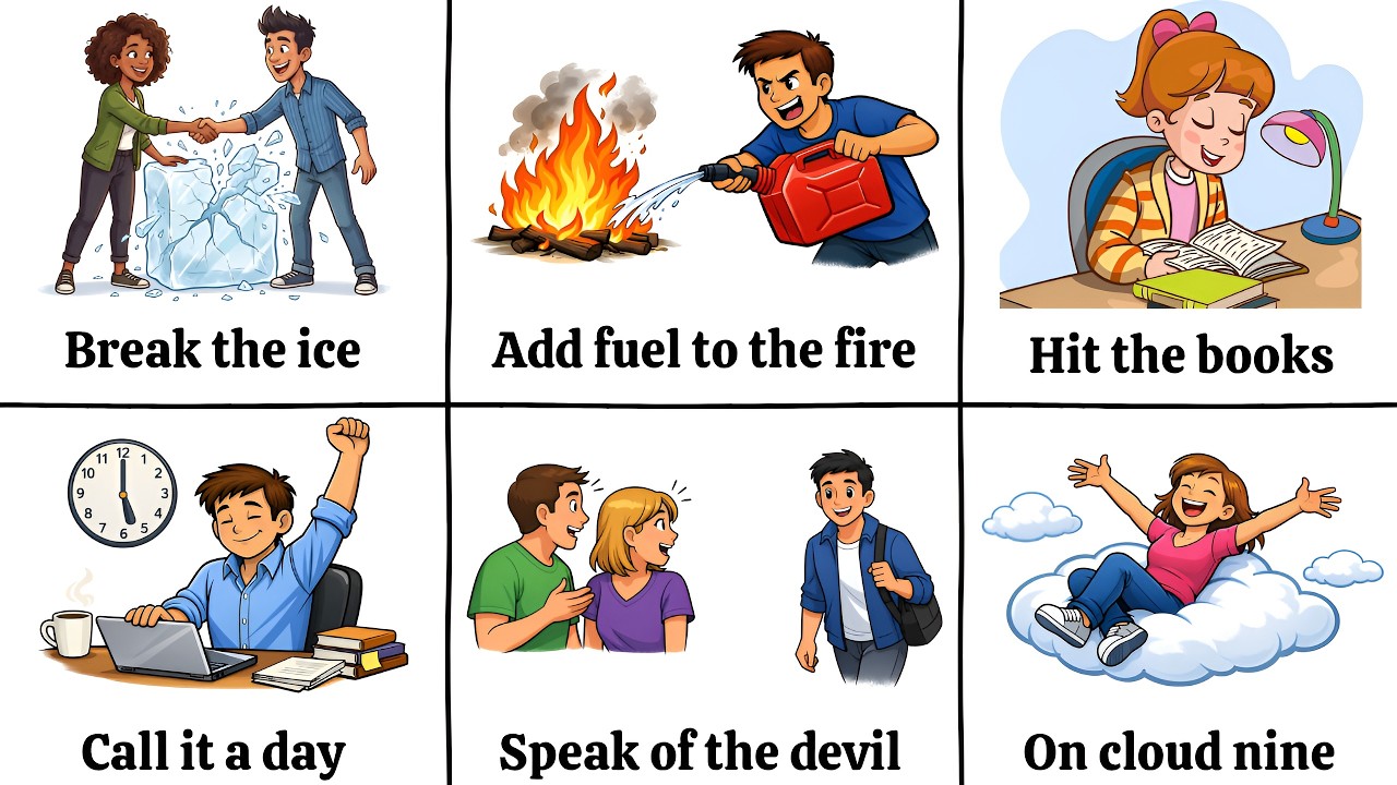 30+ ESSENTIAL English Idioms Native Speakers Use EVERY DAY - YouTube