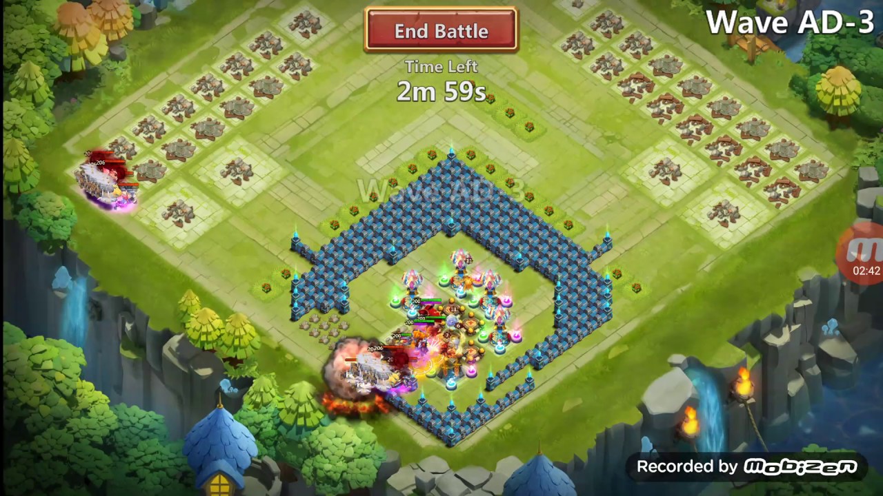 Castle Clash HBM AD with Heroes (F2P)