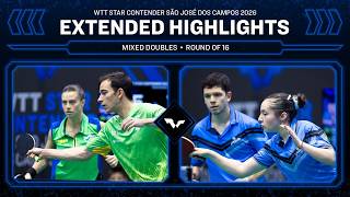 Calderano/Takahashi vs Vos/Rios | Extended Highlights | XD R16 | #WTTSaoJose 2026