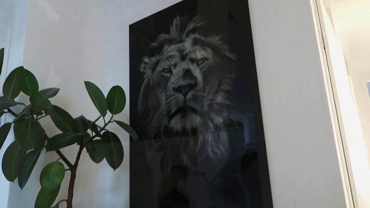 How To Hang Your Glass Print Wall Art Com Youtube