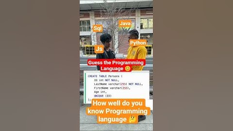 Guess the Language#tech #viral #computerscience #programming #funny #coding #softwareengineer #fyp