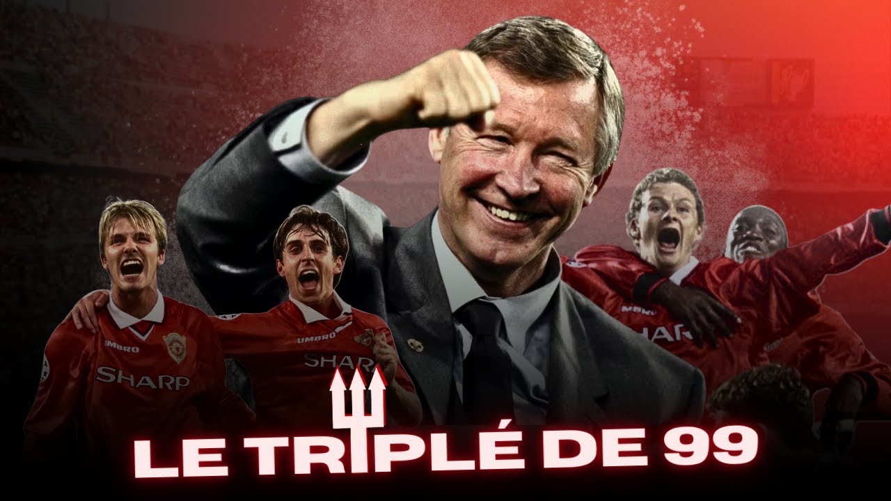 🔴⚪️⚫️ Le triplé de Manchester United en 99: Never Give In !