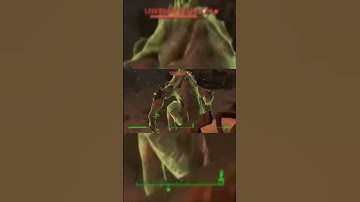 Fallout 4: Drugged up Deathclaw Dead 🗡️🔪