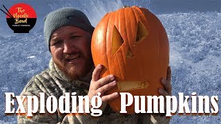 Exploding Pumpkin Challenge, Pumpkin Chuckin,  Pumpkin Destruction,