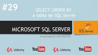 📌 29 - SELECT ORDER BY in SQL Server table | Microsoft SQL Server