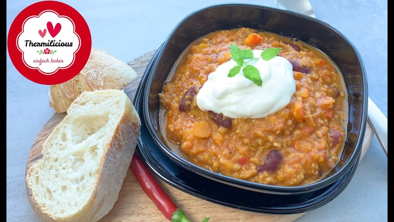 Kürbis Chili con Carne 🎃 | Chili | Thermomix® TM5/TM6