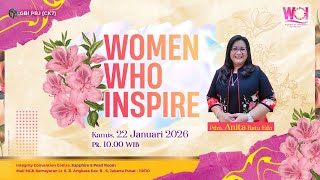 WOMEN WHO INSPIRE - Pdm. Anita Ratu Edo - WOI GBI PRJ 22 Januari 2026