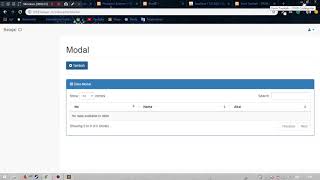 Membuat CRUD dengan Modal Bootstrap di Codeigniter