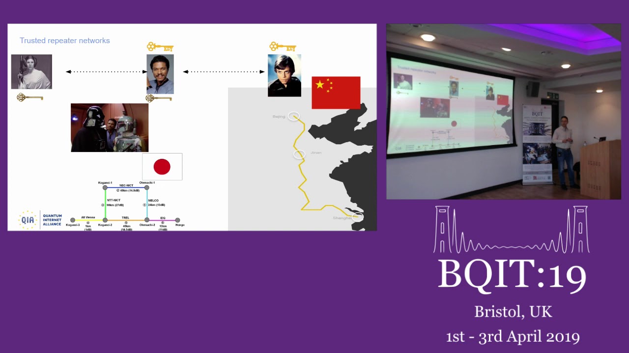 BQIT 2019: David Elkouss (Delft University of Technology) – Quantum Networks