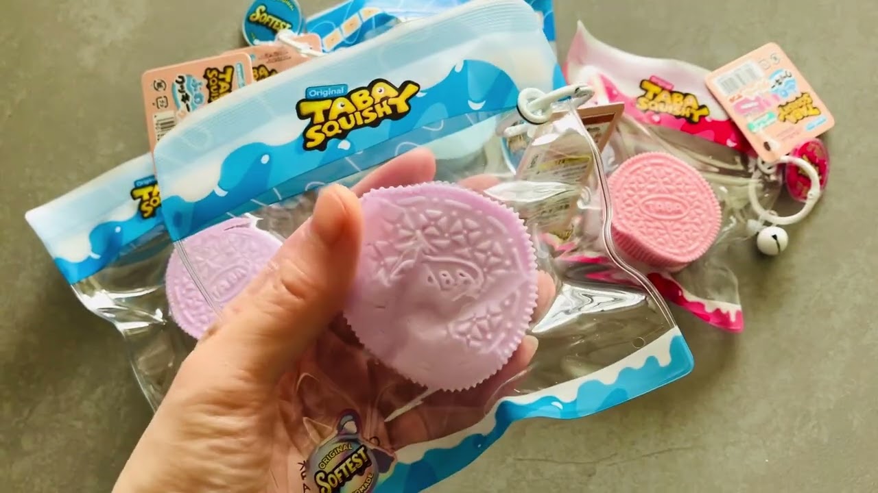 ☆ハムサラダサンド　スクイーズ☆ 新品】 ロータス クリームサンド もち泥感 Lサイズ スクイーズ 捏捏の