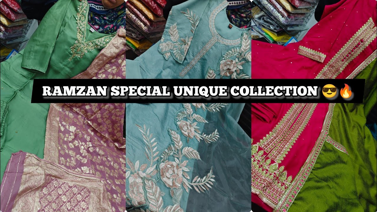 RAMZAN SPECIAL, PARTY WEAR, FUNCTION WEAR premium 3pc set collection 9894793861