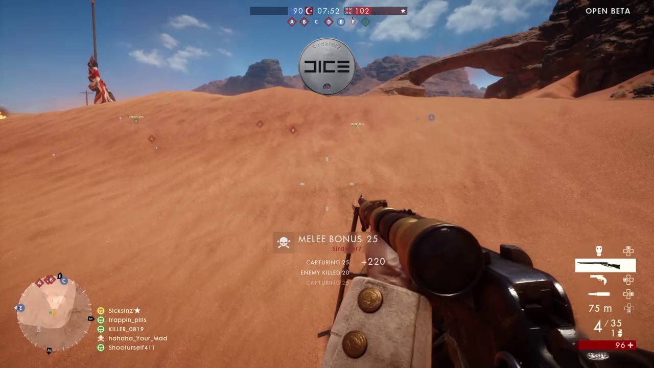 Battlefield 1 Beta Gameplay