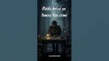Unraveling the Enigma: True Crime Riddle Chronicles 😨 #shorts